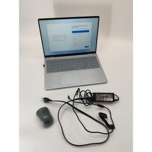 Dell Inspiron 16 P131F Silver Laptop 65W Charger 8 GB Ram 512 GB Storage Used